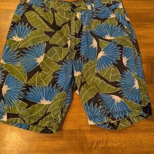 American Rag Blue and Green Tropical Shorts